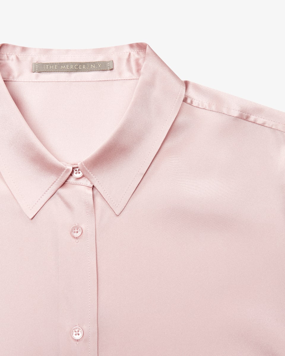 Bild 2 für Seiden-Hemdbluse  36