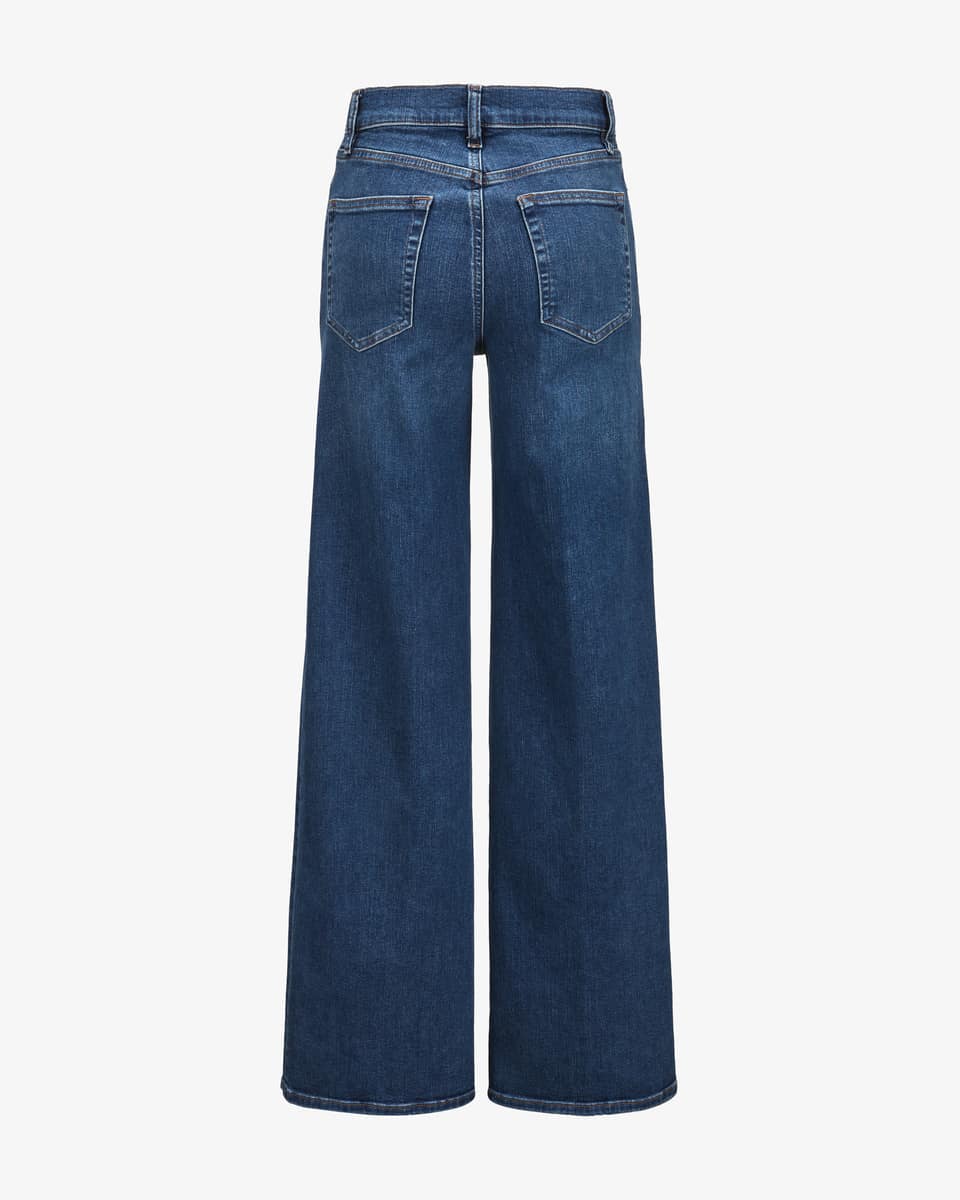 Image 2 for Jeans Le Slim Palazzo Long High Rise Wide Leg  25