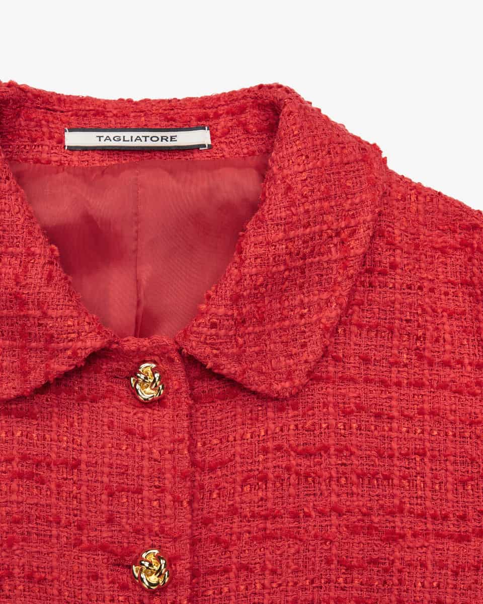 Bild 2 für Bouclé-Blazer Idelle aus Baumwoll-Mix 40