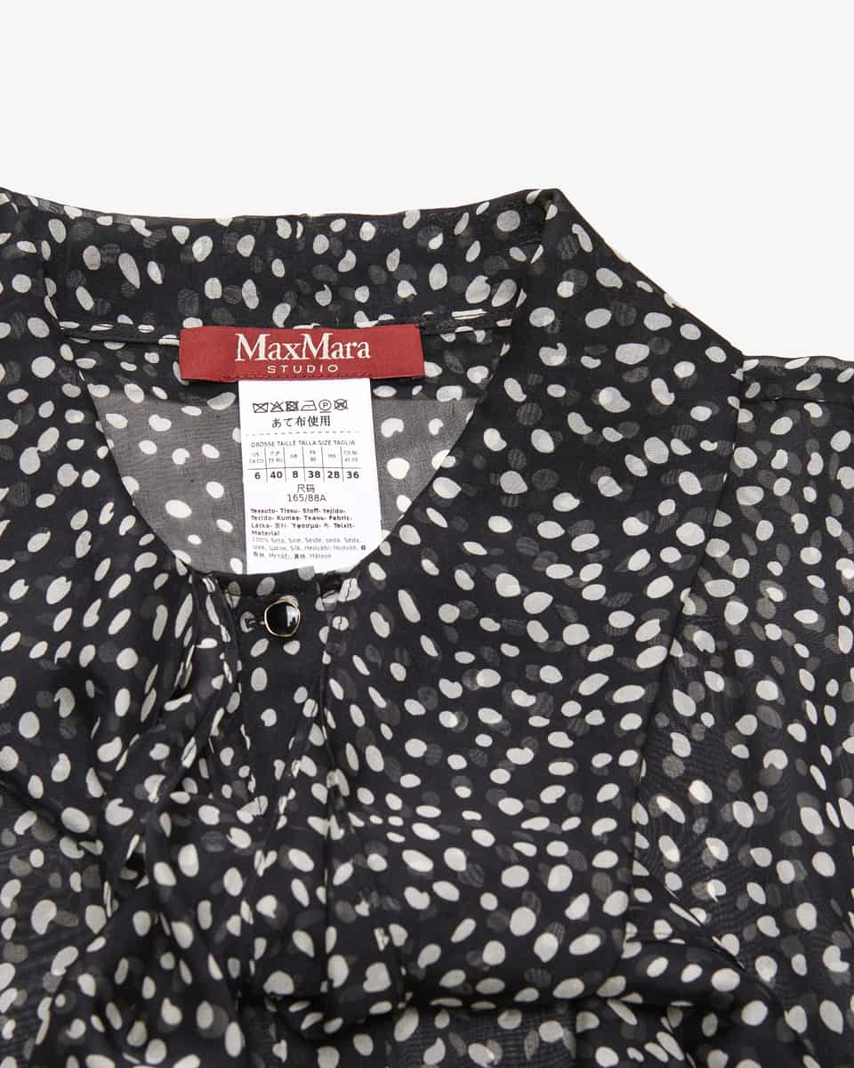 Bild 2 für Seidenchiffon-Bluse Etere  38