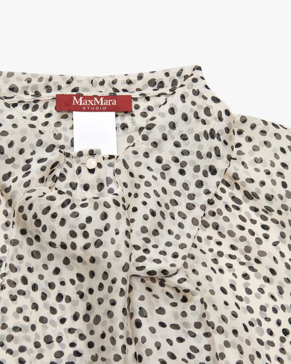 Bild 2 für Seidenchiffon-Bluse Etere  44