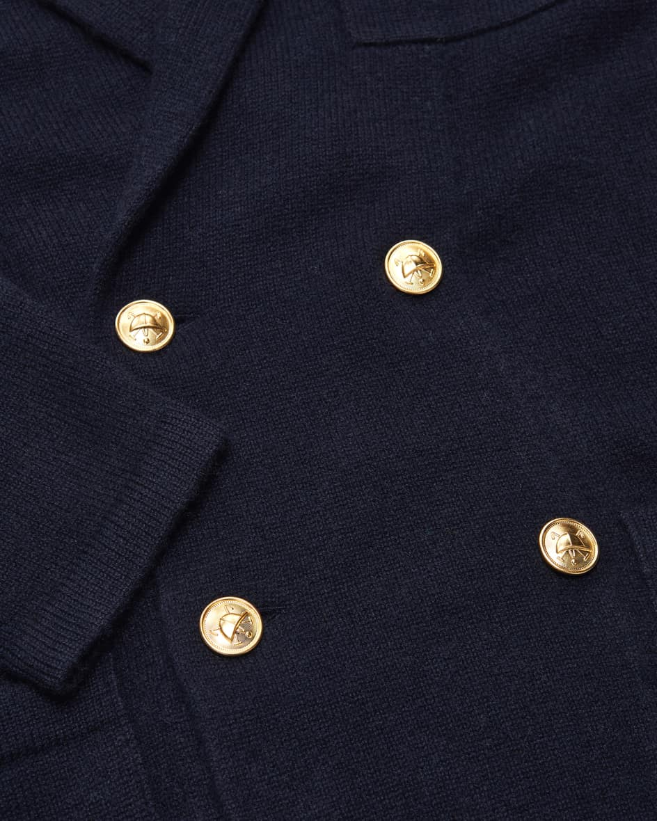 Image 3 for Double-breasted knitted cashmere jacket XS