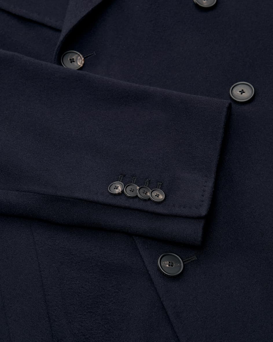 Bild 3 für Doppelreiher-Wollmantel 50