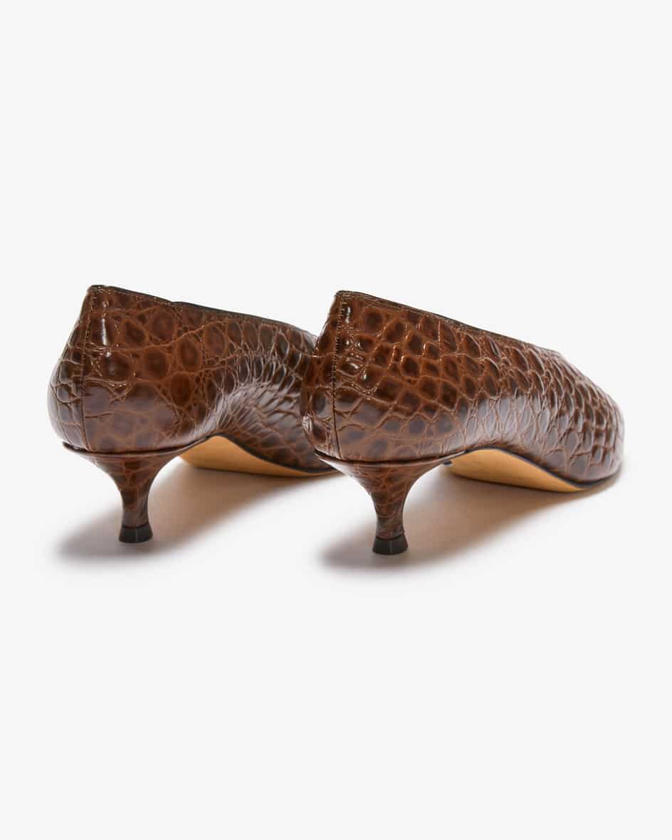 Image 3 for Kitten-heel pumps, babouche  40