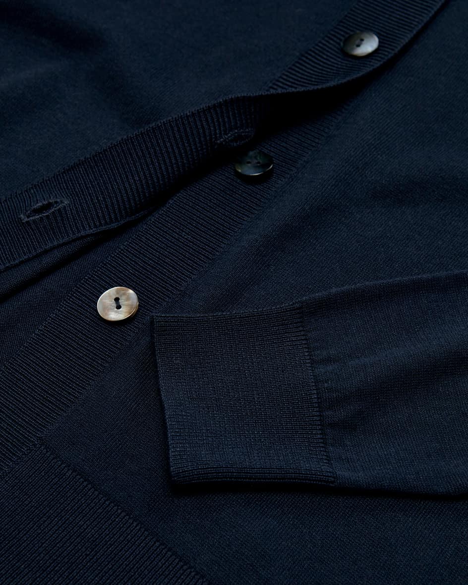 Bild 3 für Strickjacke aus Seide und Baumwolle M