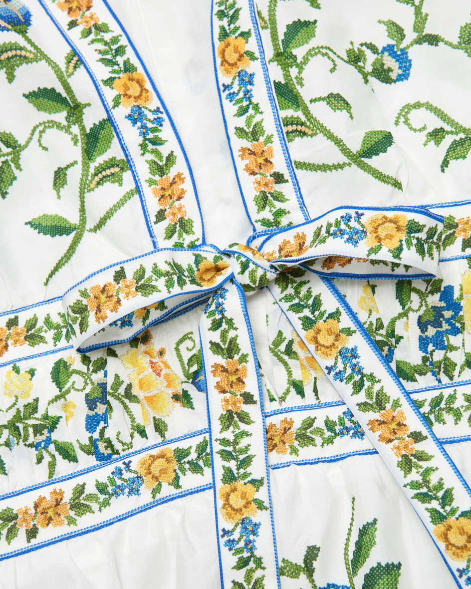 Bild 3 für Kleid Emily Floral Tapestry aus Bio-Baumwolle L