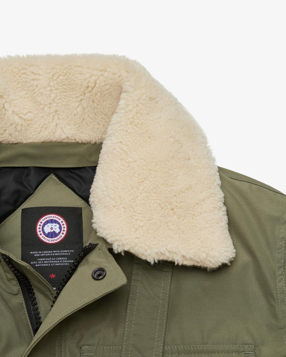 Image 3 for Scout down jacket with shearling collar XL