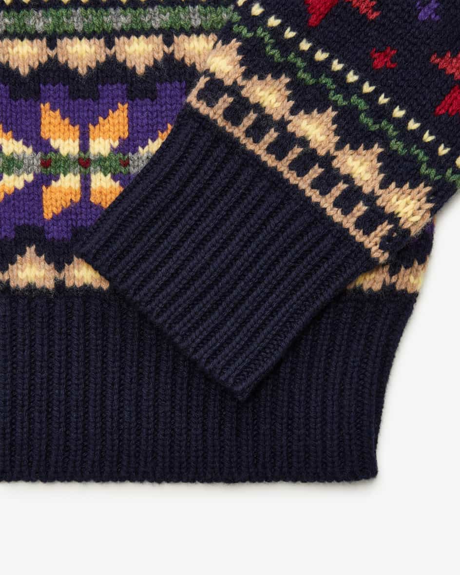 Bild 3 für Pullover aus Woll-Baumwoll-Mix  M