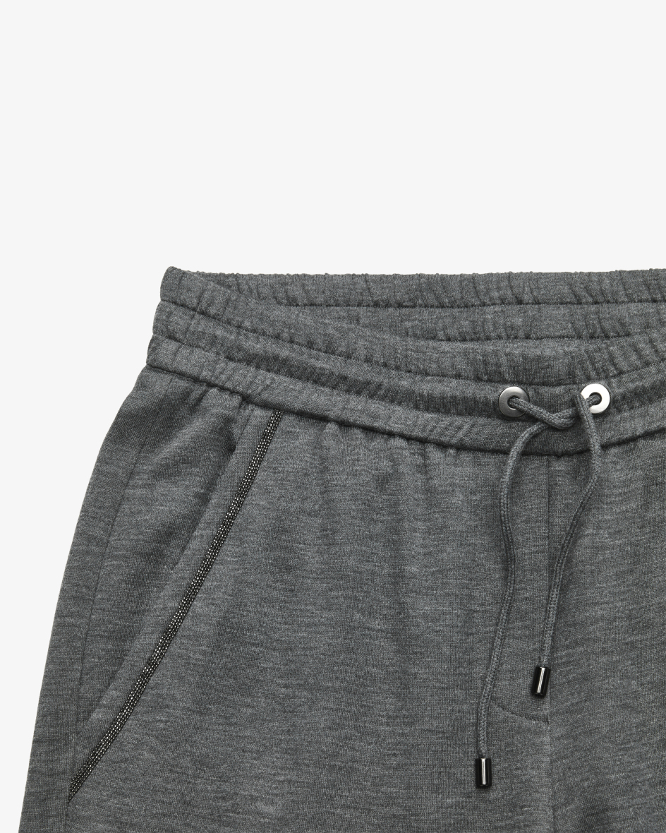 Bild 3 für Sweathose aus Baumwoll-Seiden-Mix XS