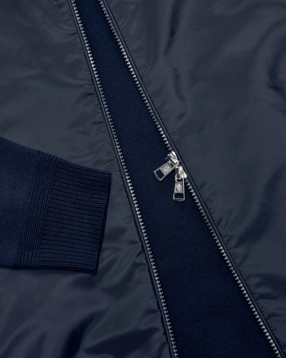 Bild 3 für Hybrid-Strickjacke aus Baumwoll-Mix S