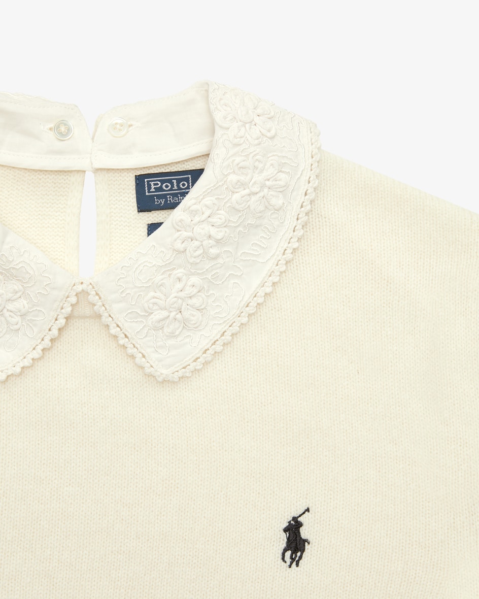 Image 3 for Merinowool-blend knitted jumper S