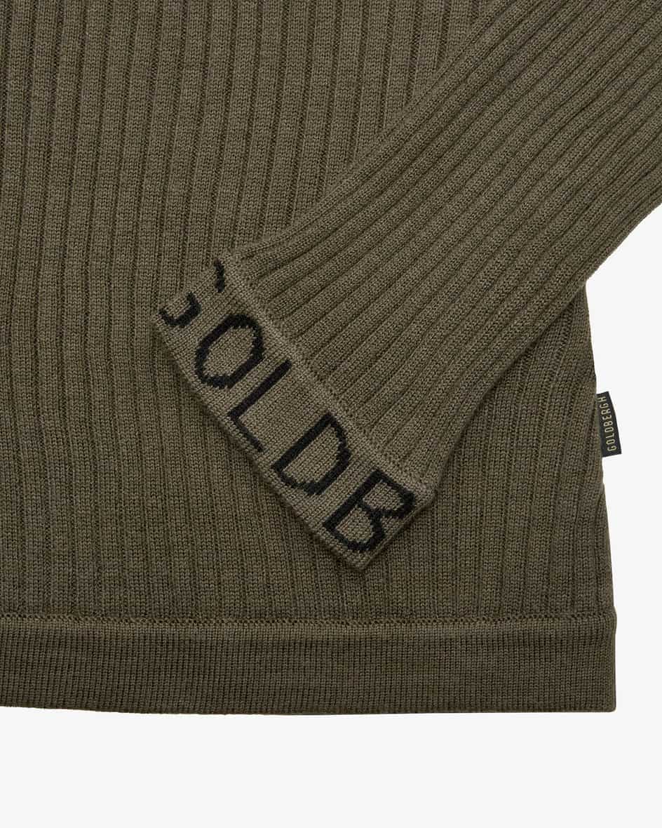 Image 3 for Mira turtleneck jumper in a merino wool blend S