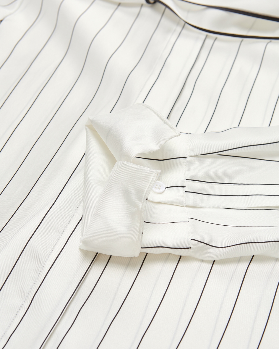 Image 3 for 'Stripes With a Twist' silk blouse 42