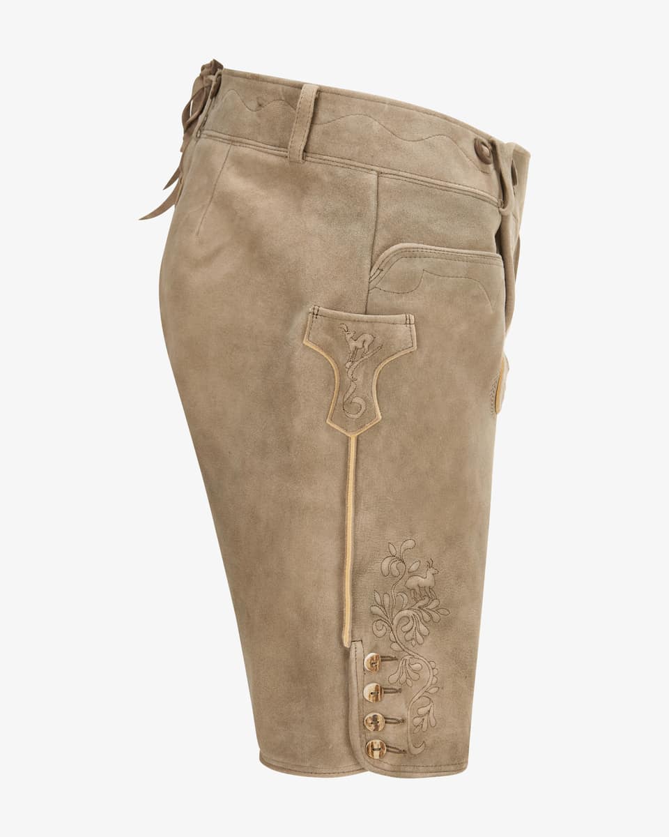 Bild 3 für Loisachtal Lederhose aus Ziegenleder 27