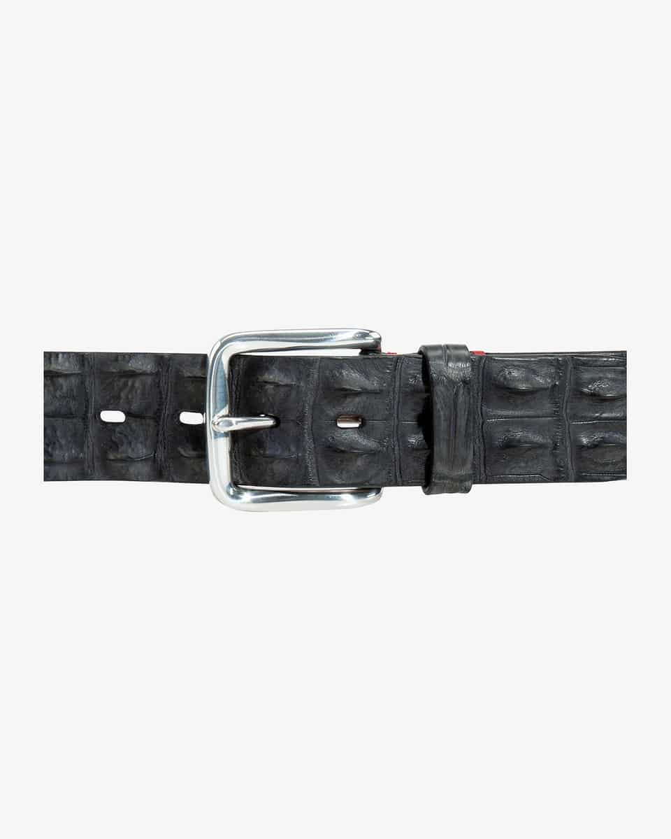 Image 3 for Crocodile leather belt 110