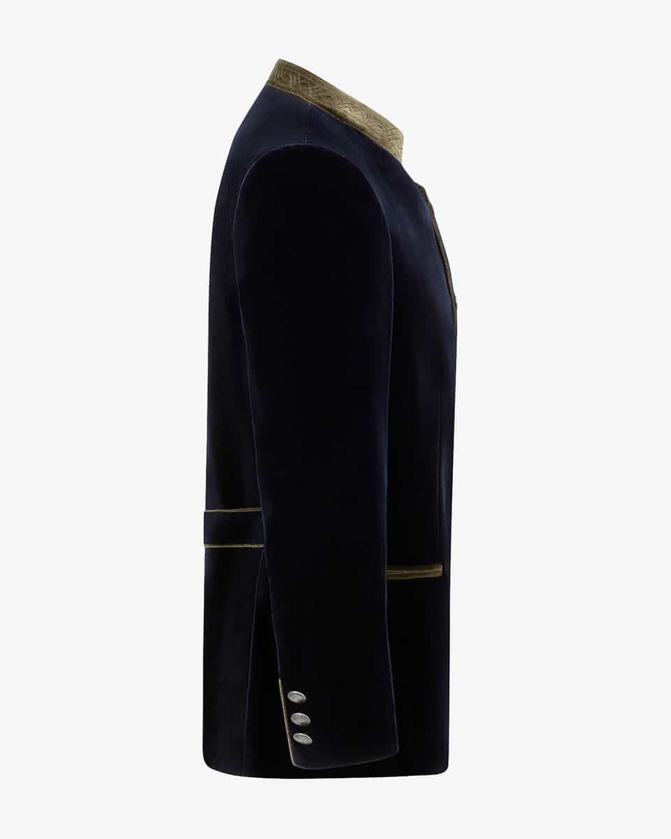 Bild 3 für Obertraun Trachten-Samtjanker aus Baumwolle 46