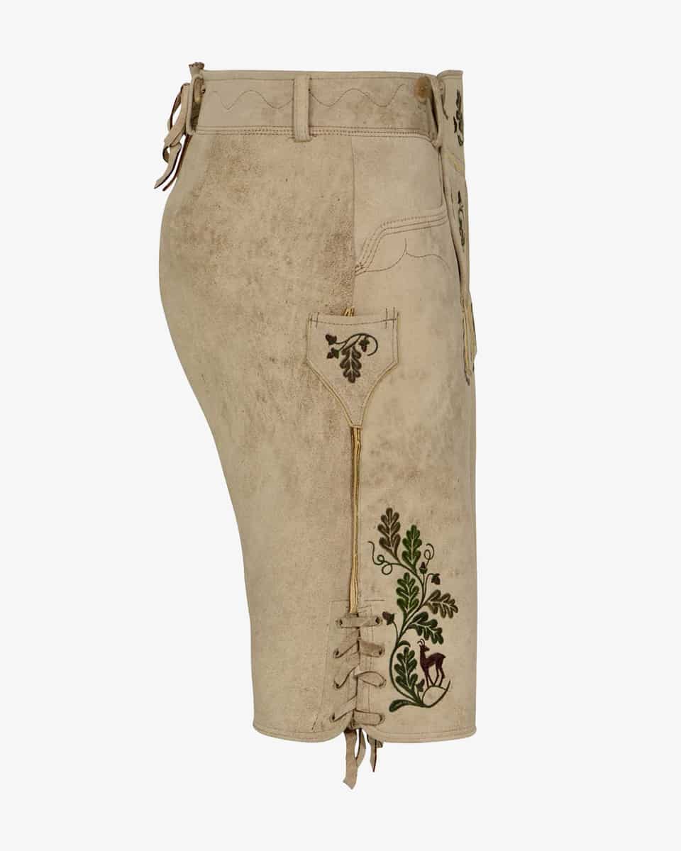 Bild 3 für Kochelsee Lederhose aus Hirschleder 48