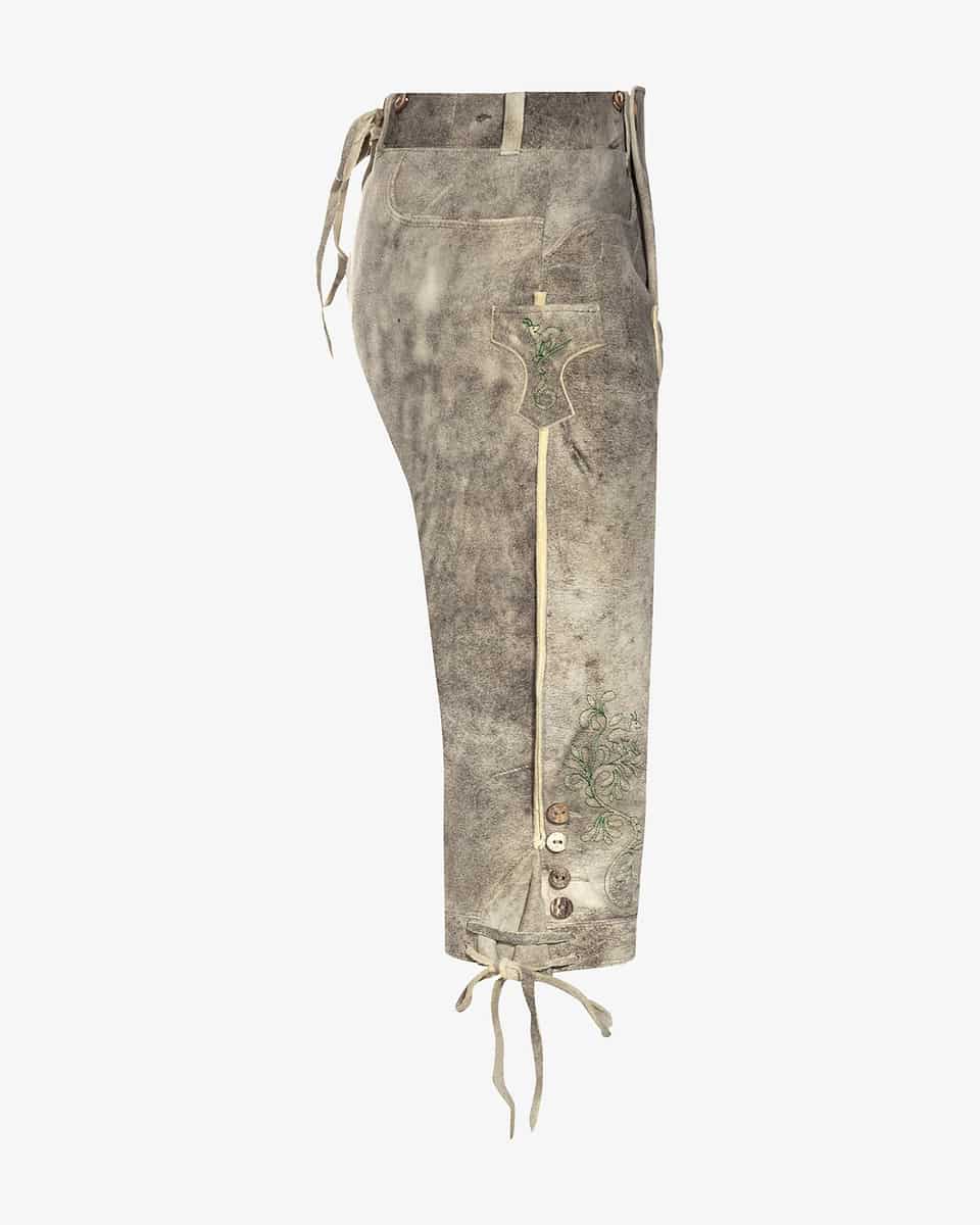 Bild 3 für Zillertal Trachten-Kniebundhose aus Hirschleder 26