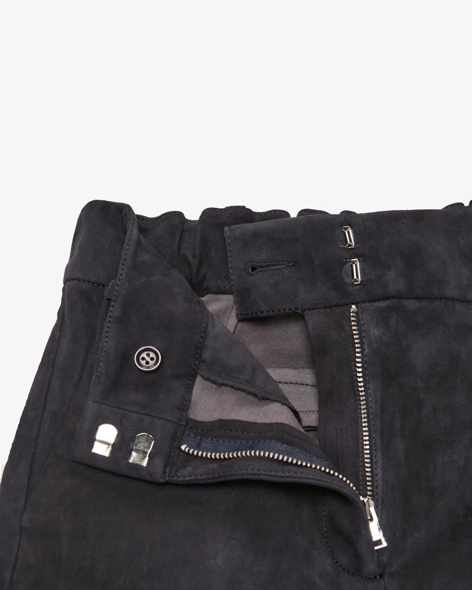 Image 3 for Jen 7/8 lambskin leather trousers 36