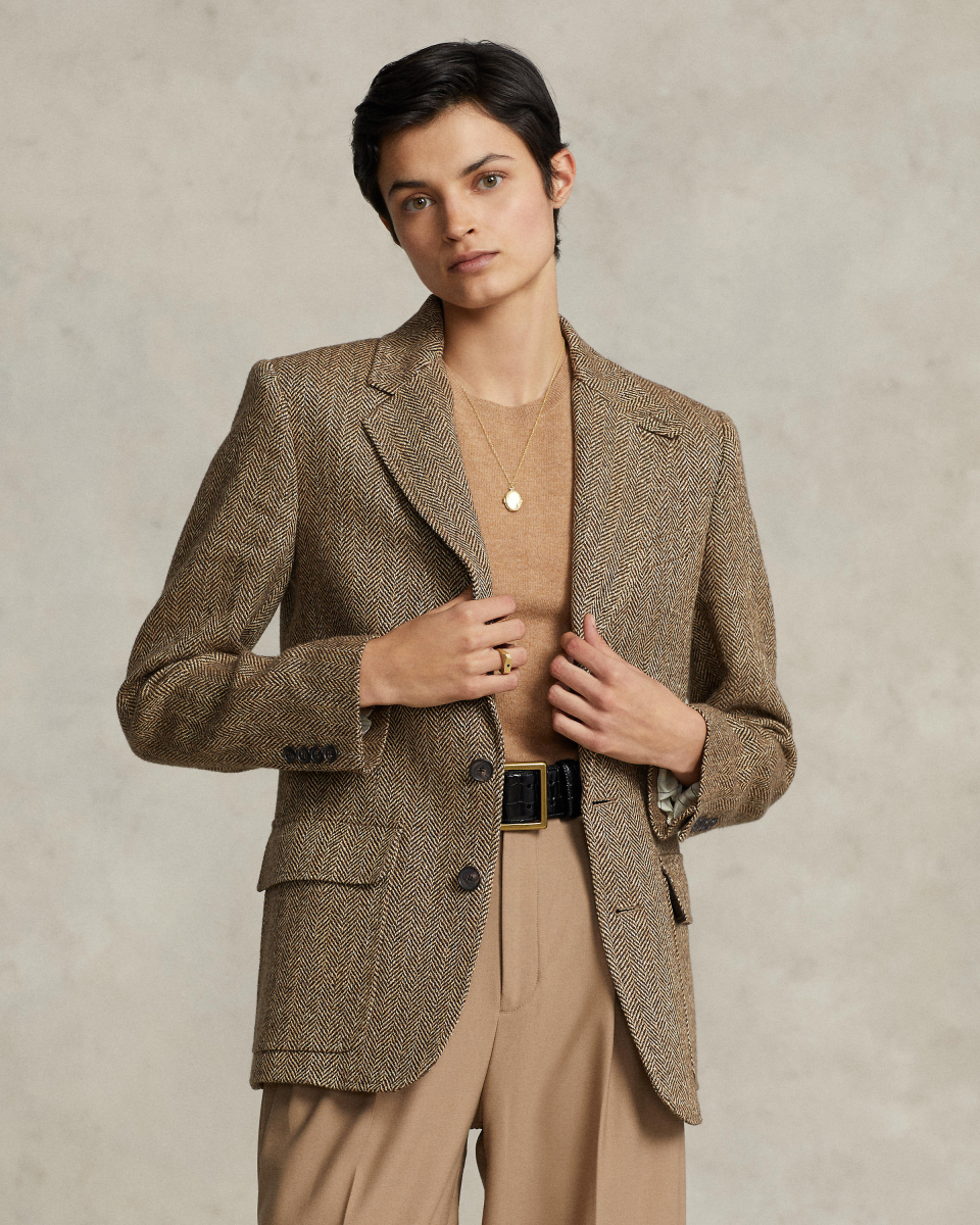 Bild 3 für Blazer aus Leinen-Mix 32