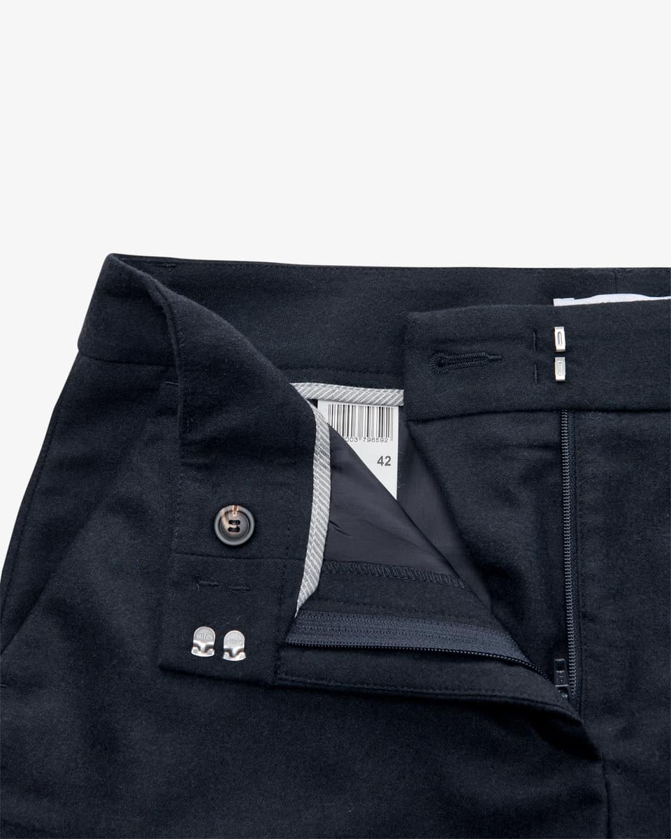 Bild 3 für 7/8-Hose aus Woll-Mix 42