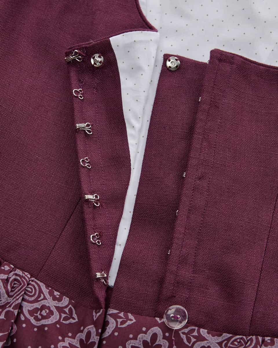 Bild 3 für Wiesndirndl lang mit Schürze 38