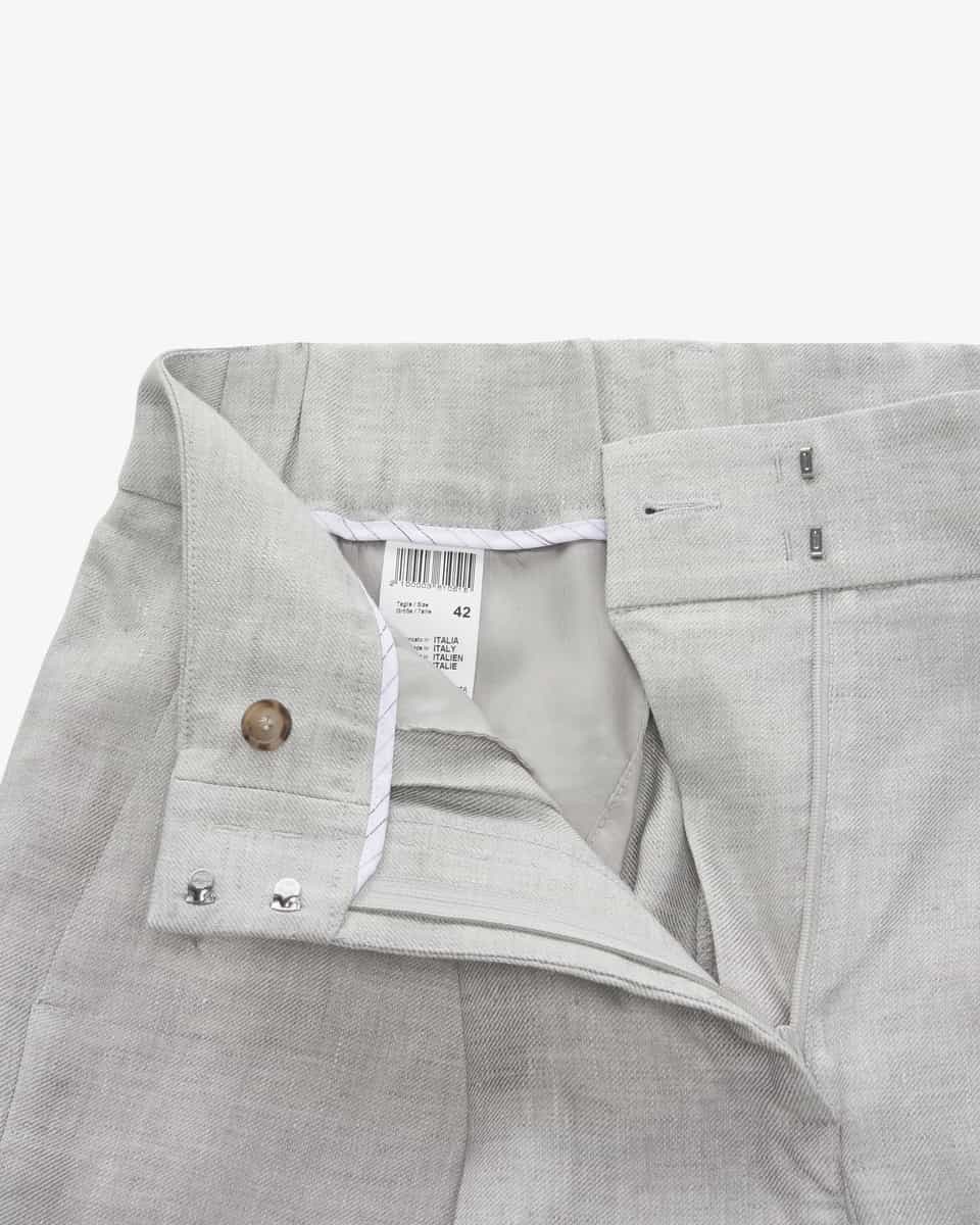 Bild 3 für 7/8-Hose aus Leinen 42