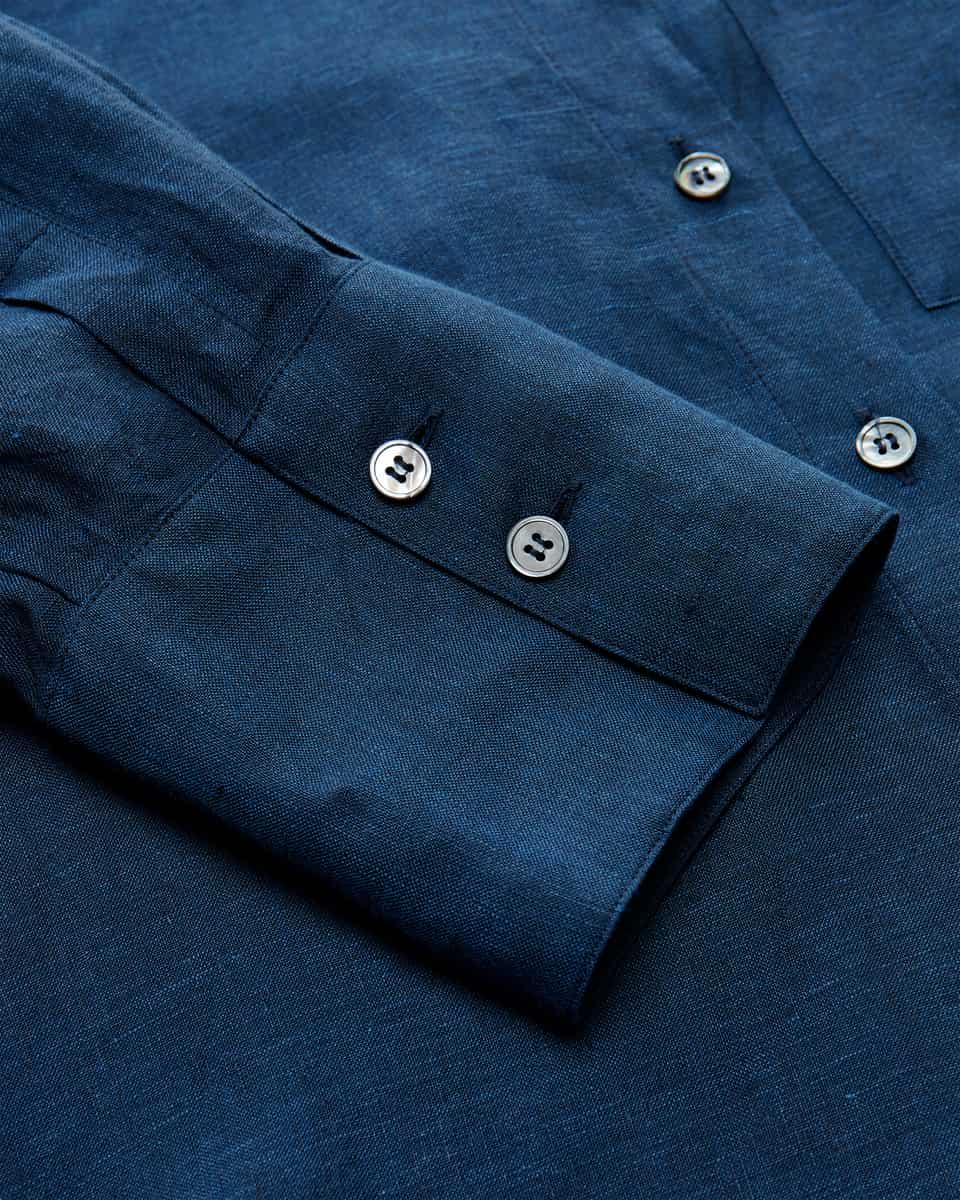 Bild 3 für Leinen-Hemdblusenkleid Lena XS