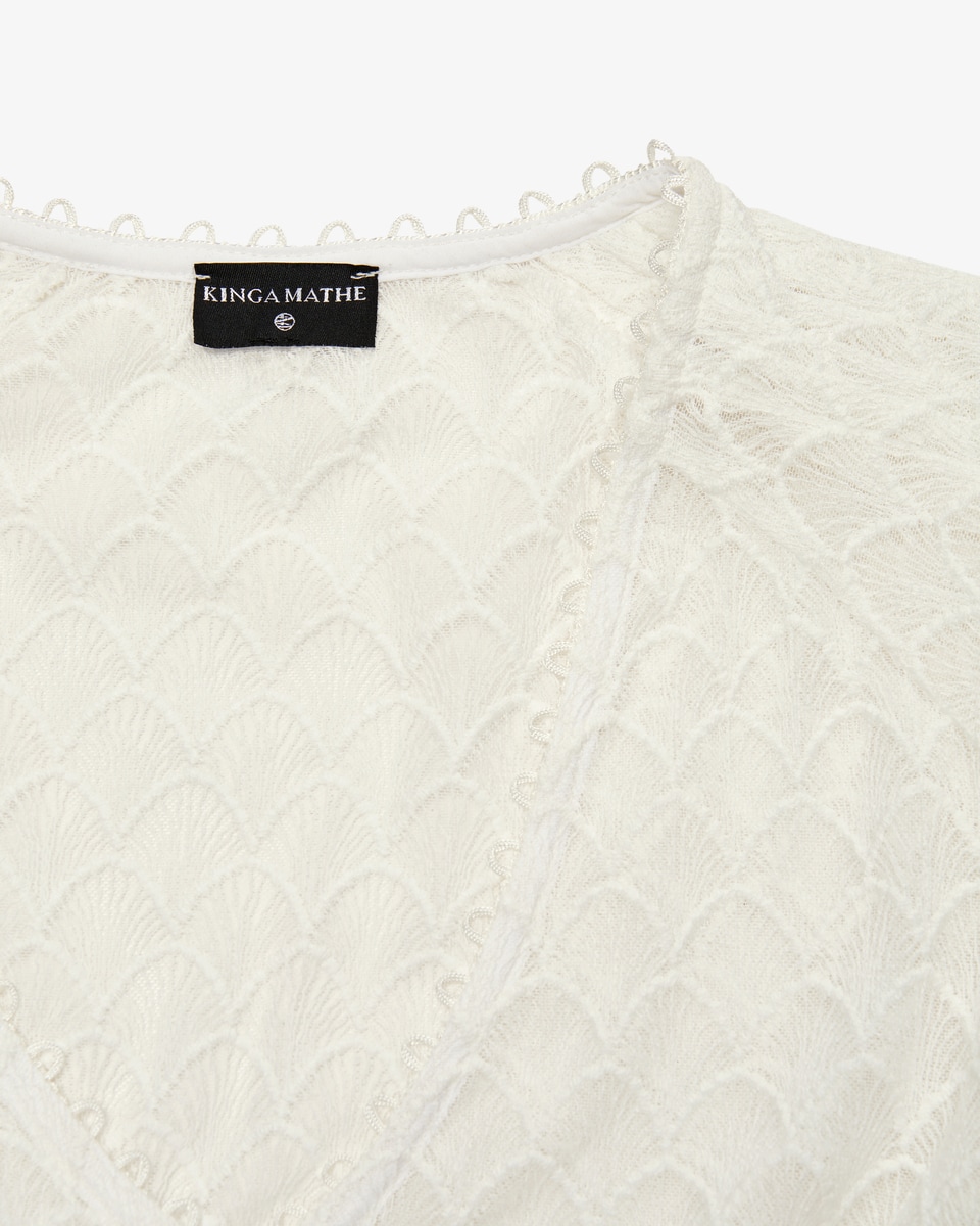 Bild 3 für Kaira Dirndlbluse Semi-Transparent  32