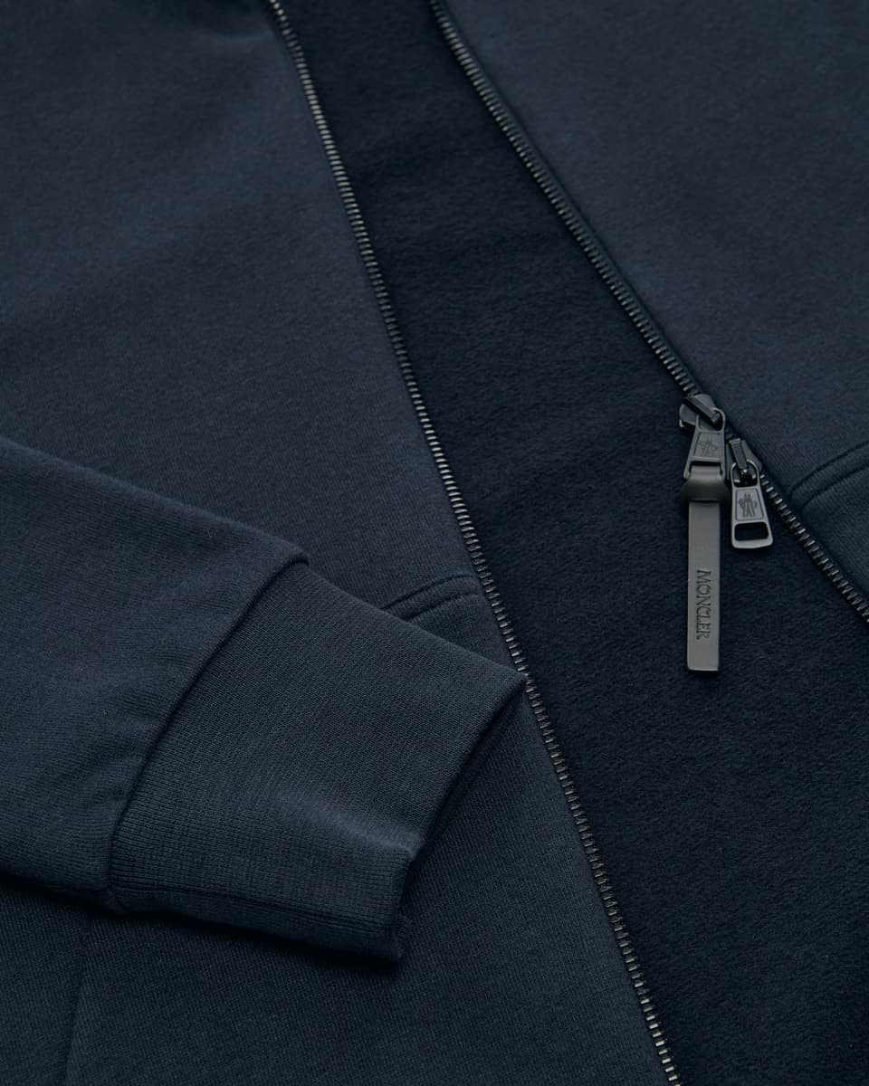 Image 3 for Cotton and cashmere sweat jacket M