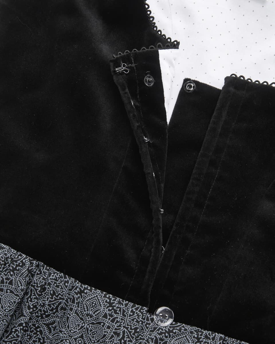 Bild 3 für Wiesndirndl lang mit Schürze  42