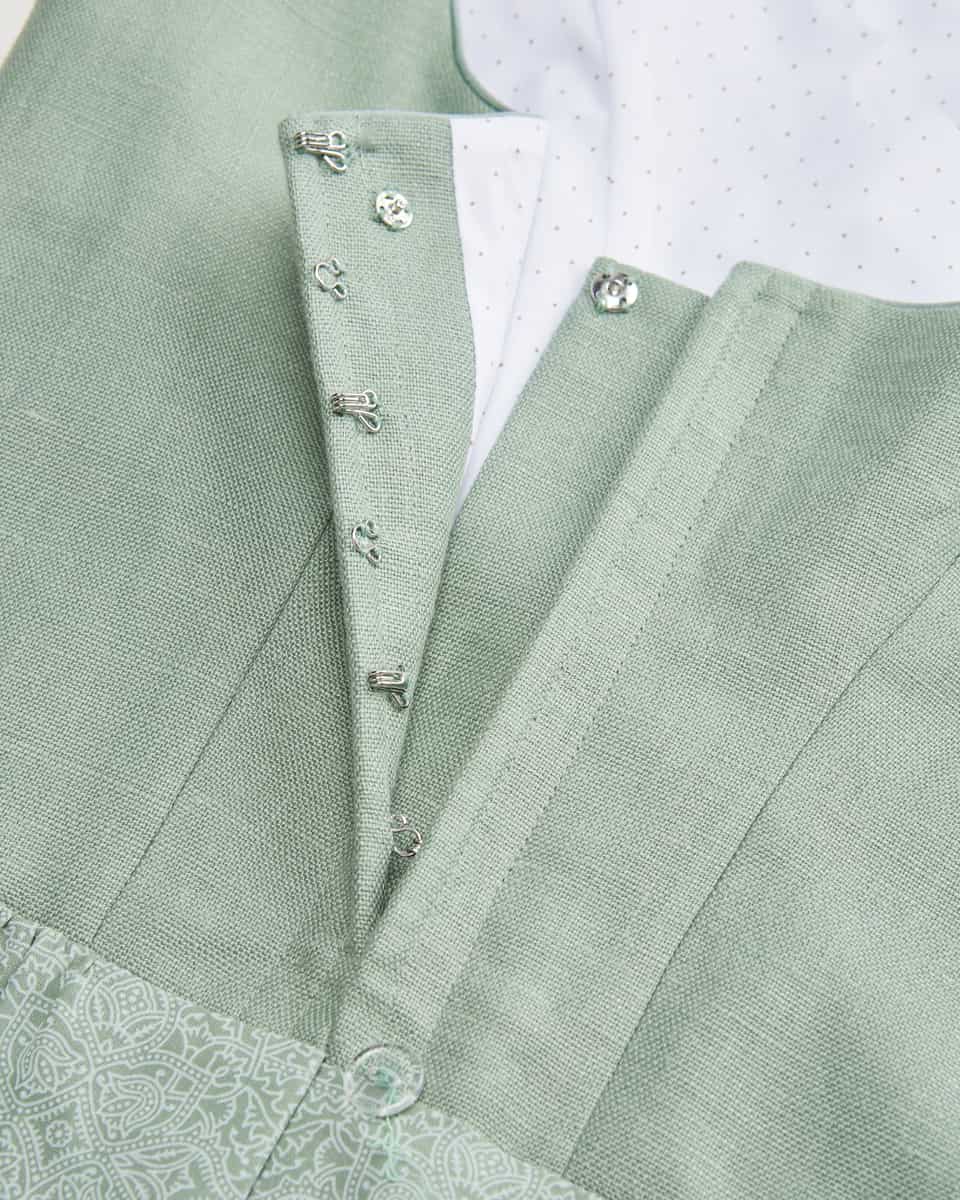 Bild 3 für Midi-Wiesndirndl mit Schürze  42