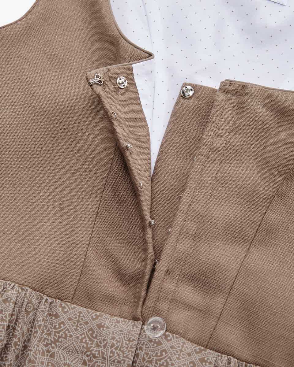 Bild 3 für Wiesndirndl lang mit Schürze  42