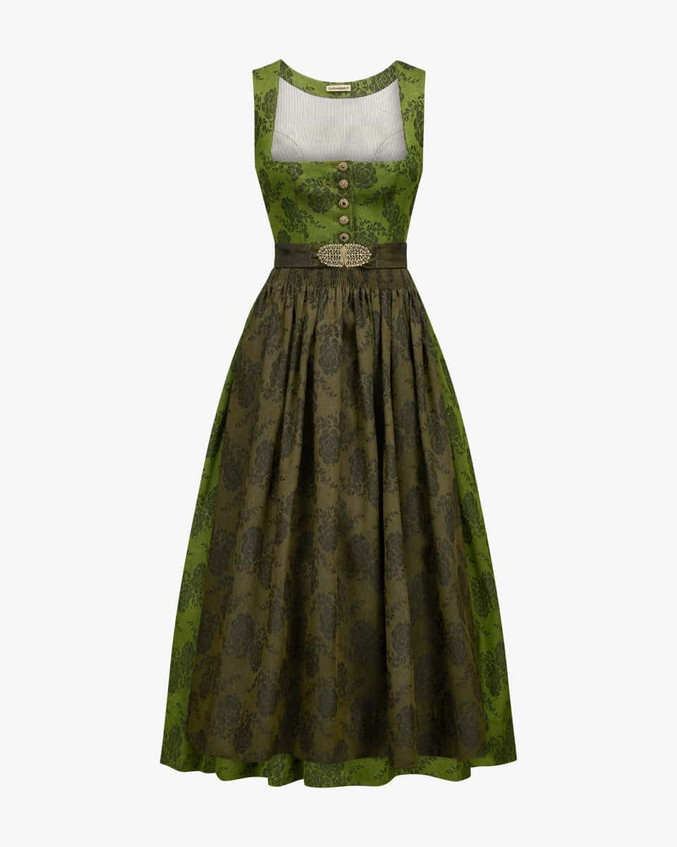 Bild 3 für x LODENFREY Helene Dirndl lang mit Schürze  36