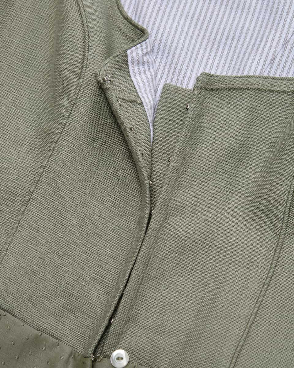 Bild 3 für x LODENFREY Leinendirndl Midi mit Schürze 38