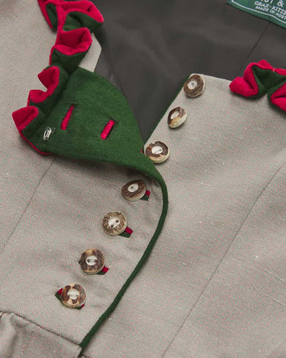 Image 3 for Dirndl long with silk apron  36