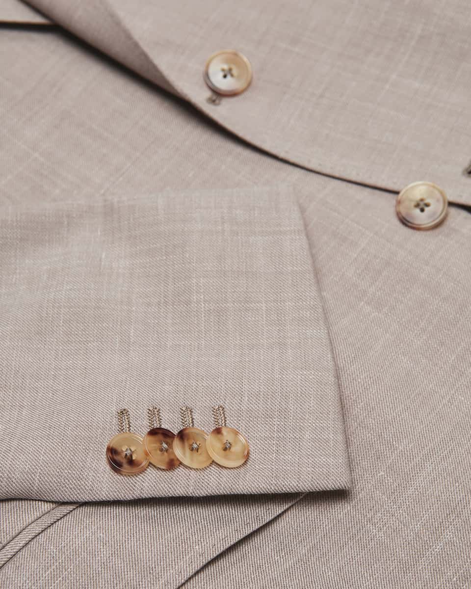 Bild 3 für Anzug Tailored aus Wolle und Leinen 54