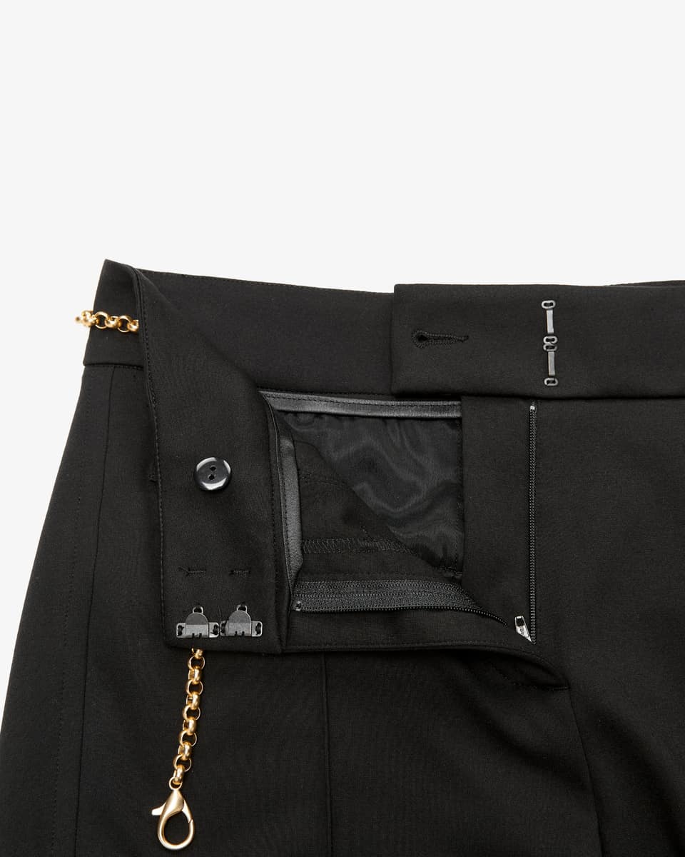 Bild 3 für Hose Fawn Flap Pocket aus Viskose-Mix 34