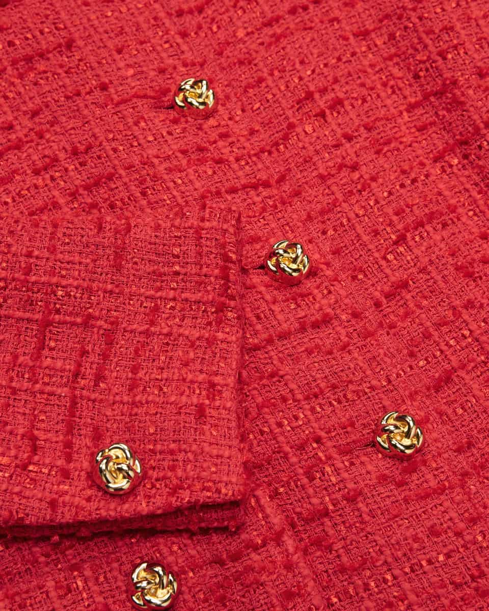 Bild 3 für Bouclé-Blazer Idelle aus Baumwoll-Mix 40