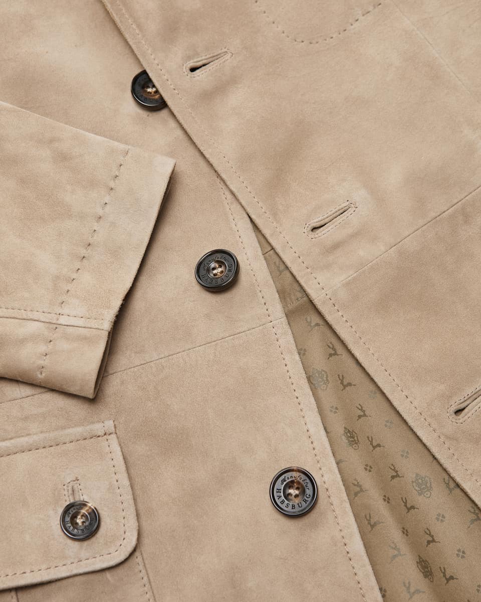 Bild 3 für Trachten-Lederjacke Silberegg  52