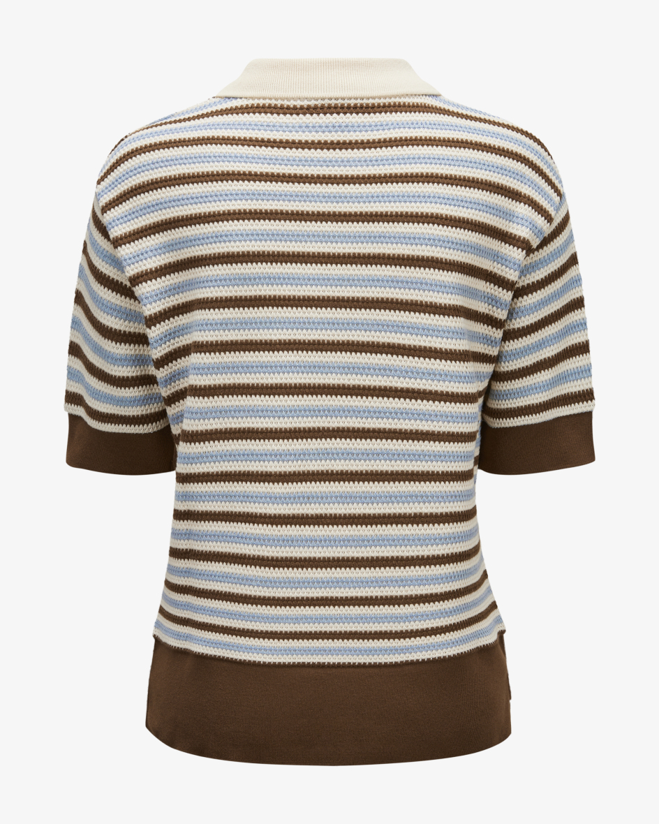 Bild 4 für Strick-Poloshirt L