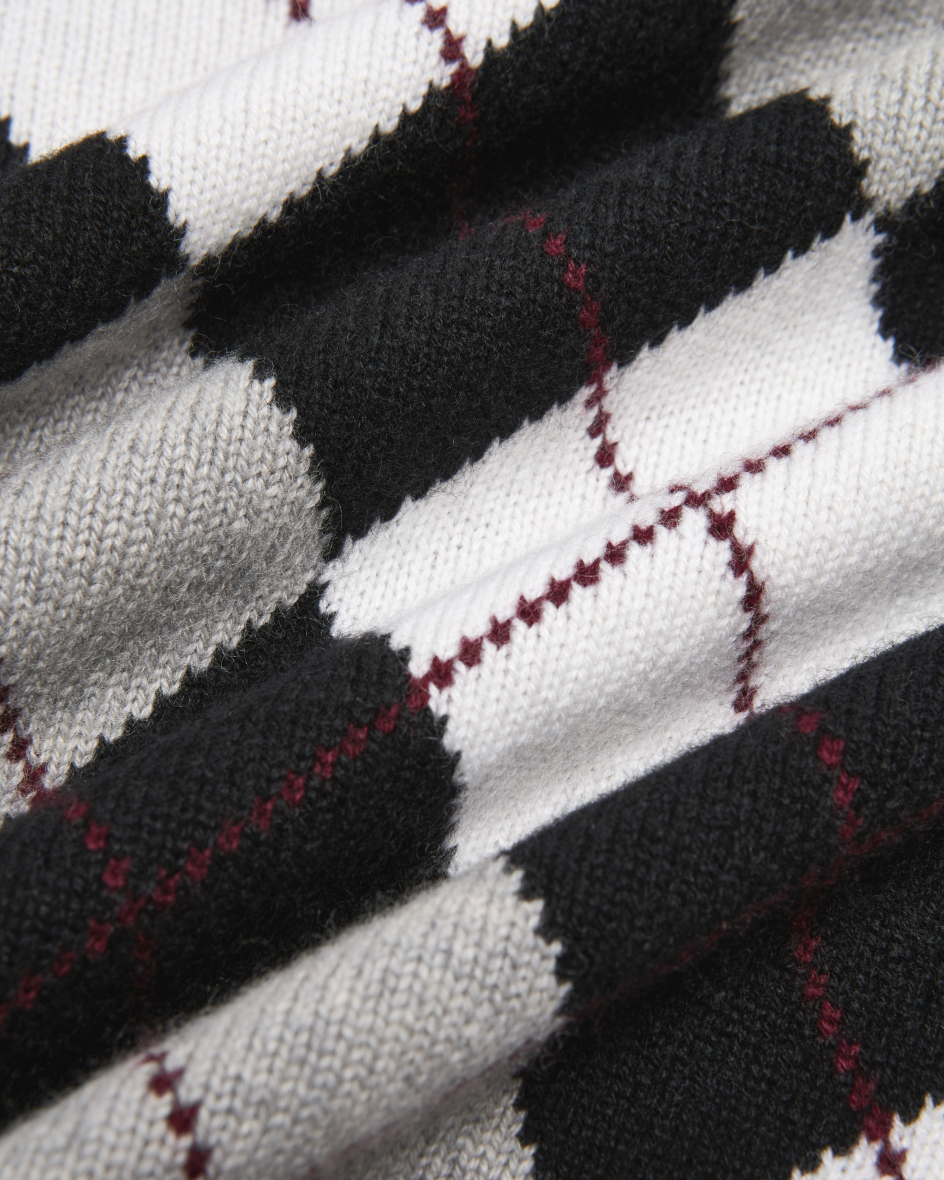 Bild 4 für Pullover Antoni Argyle aus Cashmere M-L