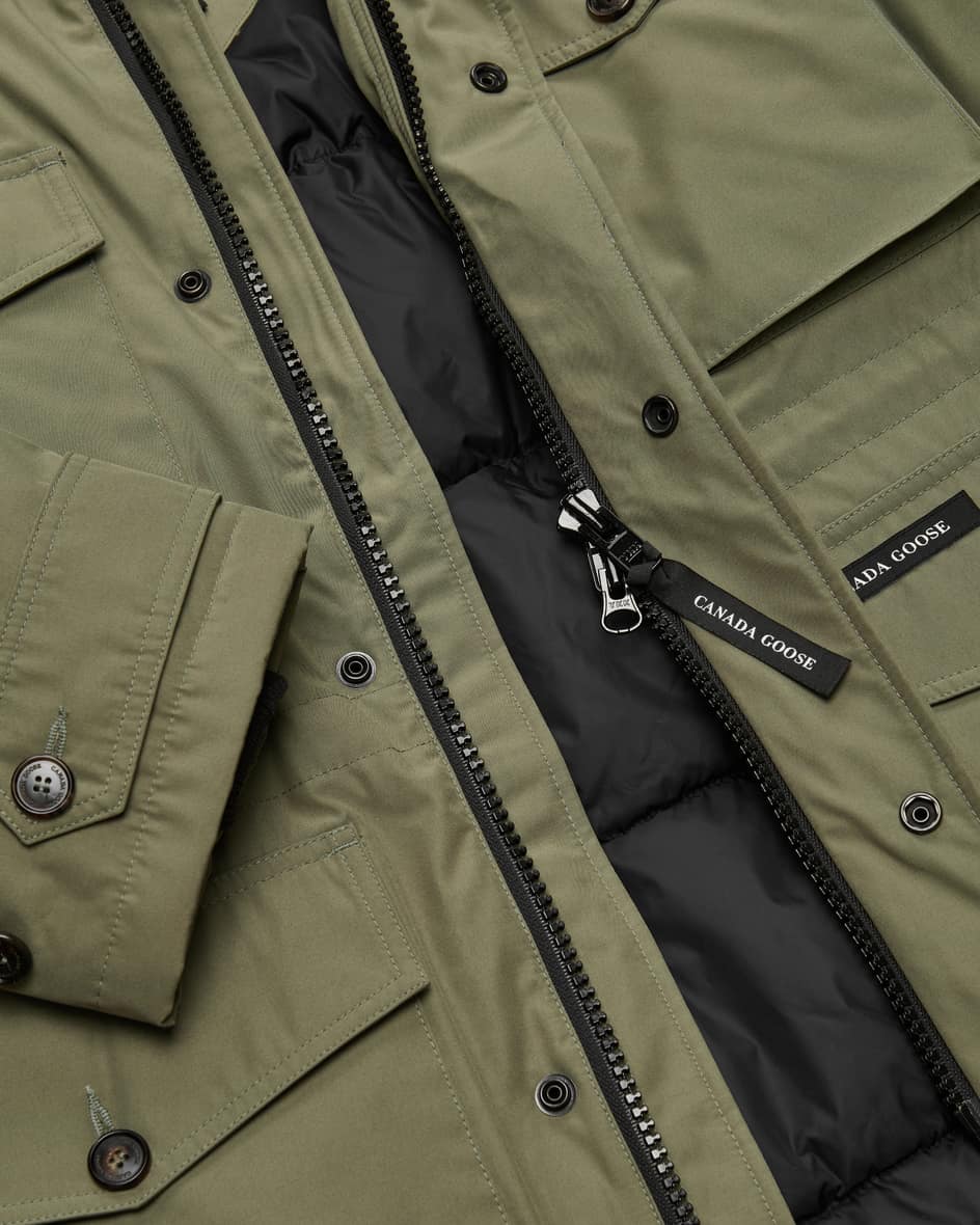 Image 4 for Scout down jacket with shearling collar XL