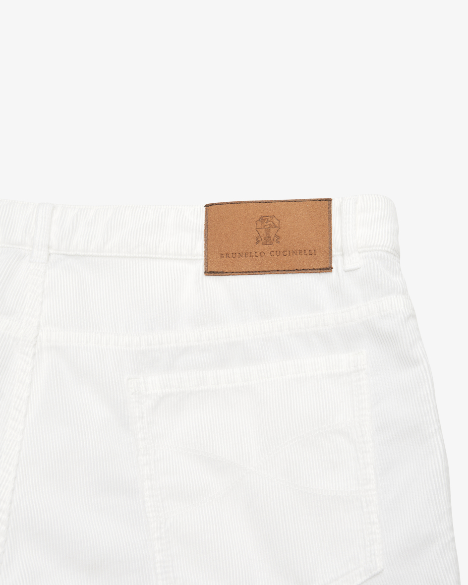 Bild 4 für Cordhose Italian Fit aus Baumwolle 48