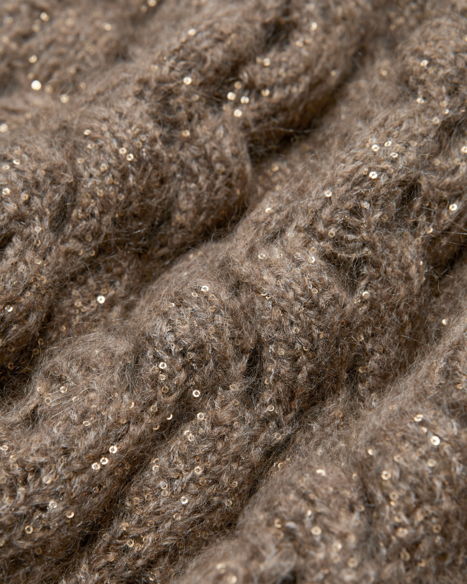 Image 4 for Cardigan made from a mohair/wool blend XS