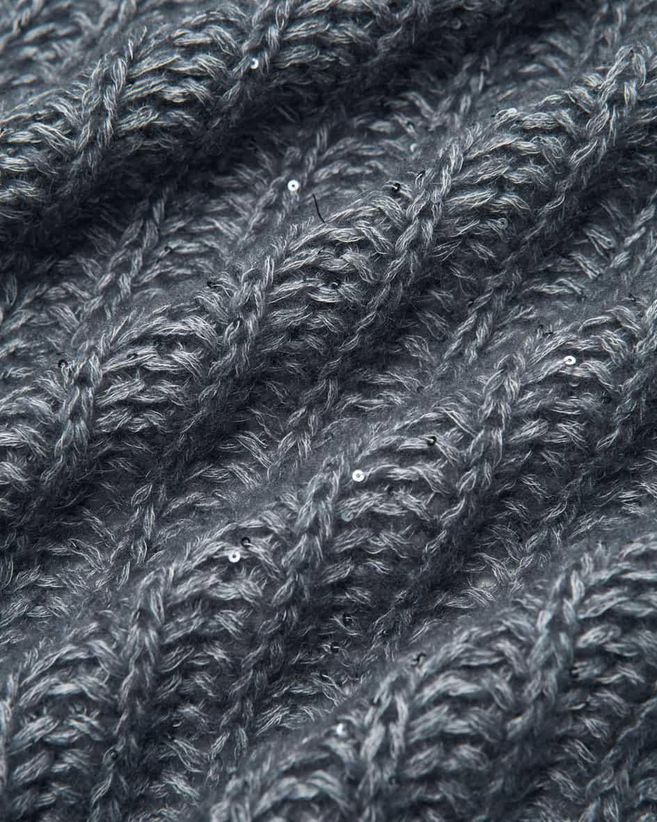 Bild 4 für Cape-Schal aus Kaschmir-Baumwoll-Mix Unisize
