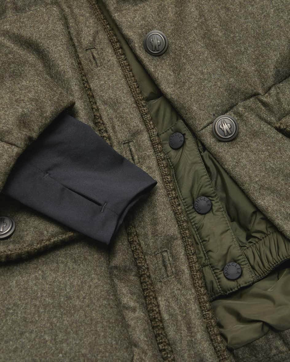 Image 3 for Monteain down jacket made from virgin wool 40