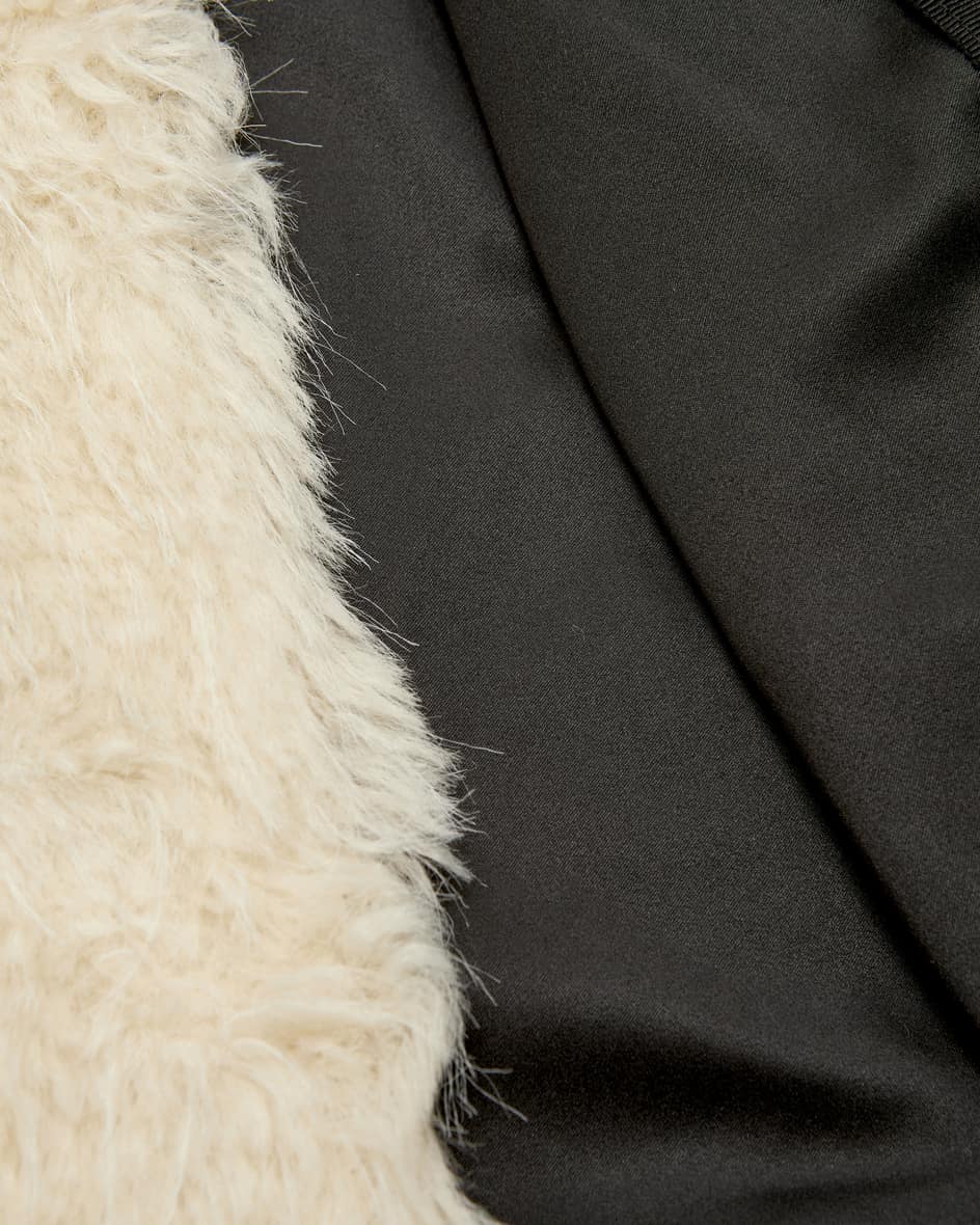 Image 4 for Faux fur jacket 38