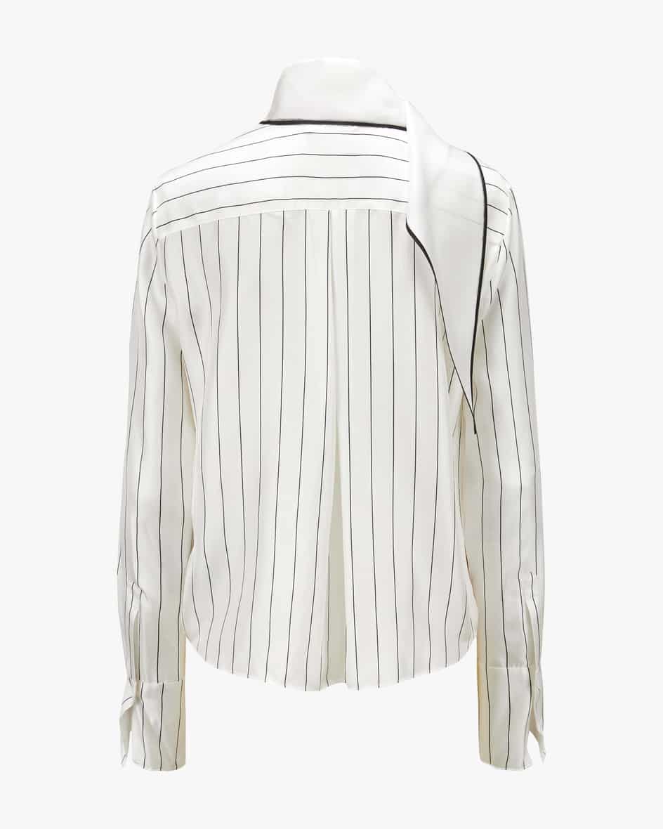 Image 4 for 'Stripes With a Twist' silk blouse 42