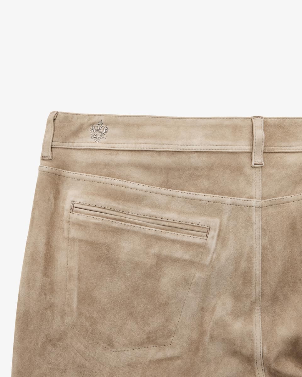 Image 4 for Ludwig lederhosen made from lamb leather 48